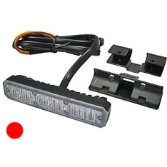 Axixtech 107x24x42mm 12-24V ms6 red LED level indicator