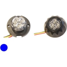 Axixtech 12-24V sininen LED-tasovilkku