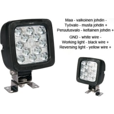 Axixtech 101x101(147.5)x77.5mm 12-35v LED reversing/work light