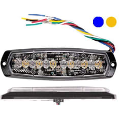 Axixtech 137x42x13.1mm 12-24V LED-tasovilkku Dual