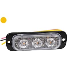 Axixtech 86x28x9mm 12-24V ST3 Super Slim Yellow LED Flasher