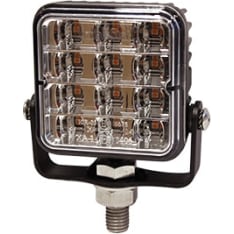 Axixtech 74x74x38mm 12-24V LED flashlight