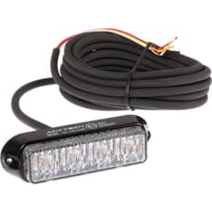 Axixtech 122x41x30mm 12-24V m36 yellow LED level indicator