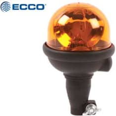 Ecco 204x130mm 12-24V flashing beacon with flexible arm