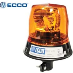 Ecco 202x153mm 12-24V flashing beacon with pin attachment