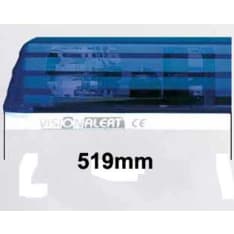 Ecco 519mm blue lighthouse spare glass for the end