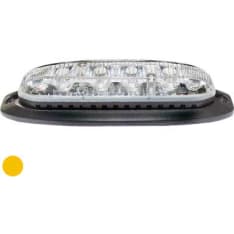 Axixtech 110x30x22mm 12-24V yellow LED level indicator