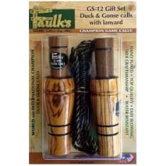 Faulk's Mini-Pro gift set duck + goose whistle