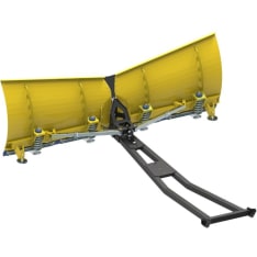 Iron Baltic 1800mm G2 articulated plow with long implement body for track use