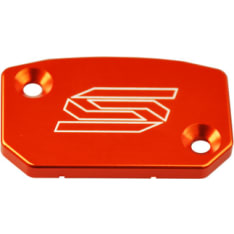 Scar Front Brake Reservoir Cover - Brembo Ktm Husaberg Orange color