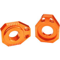 Scar Axle Blocks - AB503 Ktm Orange color