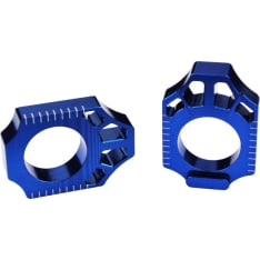 Scar Axle Blocks - Kawasaki/Suzuki  Blue color
