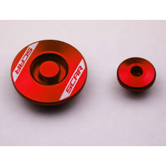 Scar Engine Plugs - Honda - Red color