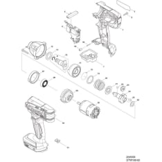 Makita 231907-1  1/2" hylsyn lukitusrengas