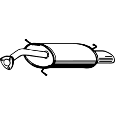 Fenno 860-P7809 Volvo S40/V40 rear shock absorber