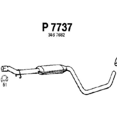 Fenno 860-P7737 Volvo keskivaimennin