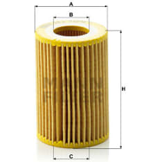 Mann Filter HU712/9X öljynsuodatin