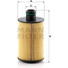 Mann Filter HU 7018 Z öljynsuodatin