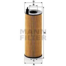 Mann Filter HU721/5X öljynsuodatin