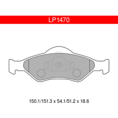 Delphi LP1470 Ford etujarrupalasarja