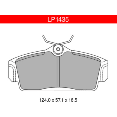 Delphi LP1435 Nissan etujarrupalasarja