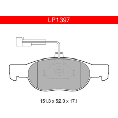 Delphi LP1397 Fiat etujarrupalasarja