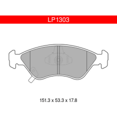 Delphi LP1303 Kia etujarrupalasarja