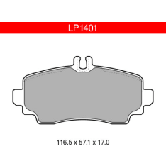 Delphi LP1401 Mercedes etujarrupalasarja