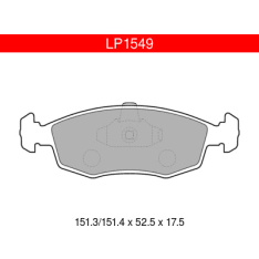 Delphi LP1549 Fiat etujarrupalasarja