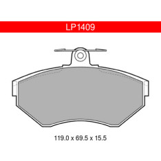 Delphi LP1409 Seat / VW etujarrupalasarja
