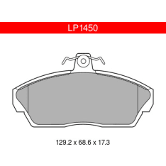 Delphi LP1450 Land Rover etujarrupalasarja