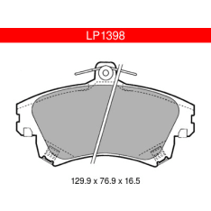 Delphi LP1398 Mitsubishi / Volvo front brake pad kit