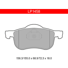 Delphi LP1458 Volvo etujarrupalasarja