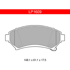 Delphi LP1609 Opel etujarrupalasarja