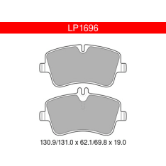 Delphi LP1696 Mercedes-Benz etujarrupalasarja