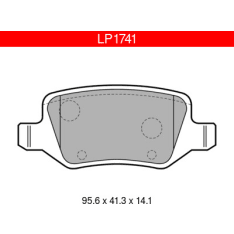 Delphi LP1741 Mercedes-Benz takajarrupalasarja sis. pultit