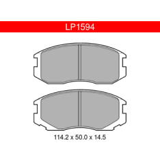 Delphi LP1594 Daihatsu / Mitsubishi / Proton etujarrupalasarja