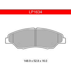 Delphi LP1634 Kia etujarrupalasarja