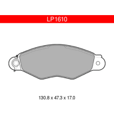 Delphi LP1610 Citroen / Renault etujarrupalasarja