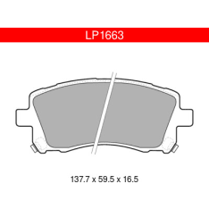 Delphi LP1663 Subaru etujarrupalasarja