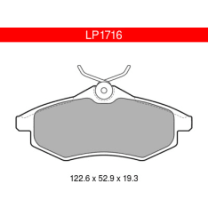 Delphi LP1716 Citroen etujarrupalasarja