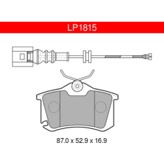 Delphi LP1815 Audi / Seat / Skoda / VW takajarrupalasarja