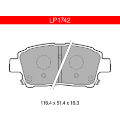 Delphi LP1742 Toyota etujarrupalasarja