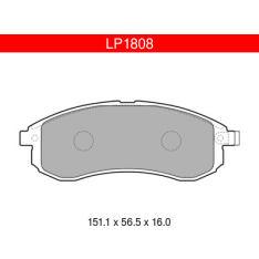Delphi LP1655 Citroen front brake pad kit