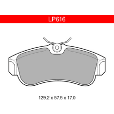 Delphi LP616 Nissan etujarrupalasarja