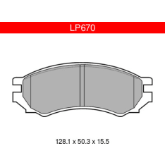Delphi LP670 Nissan etujarrupalasarja