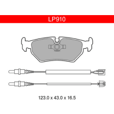 Delphi LP910 Citroen / Fiat / Lancia / Peugeot takajarrupalasarja