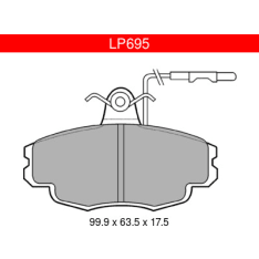 Delphi LP792 Citroen / etujarrupalasarja