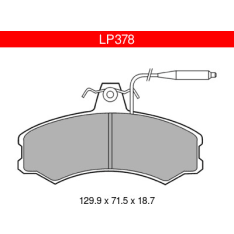Delphi LP378 Citroen / Fiat / Peugeot etujarrupalasarja