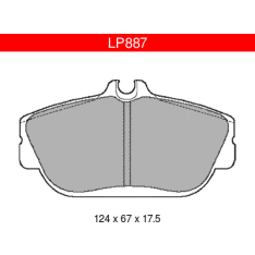 Delphi LP887 Ford etujarrupalasarja